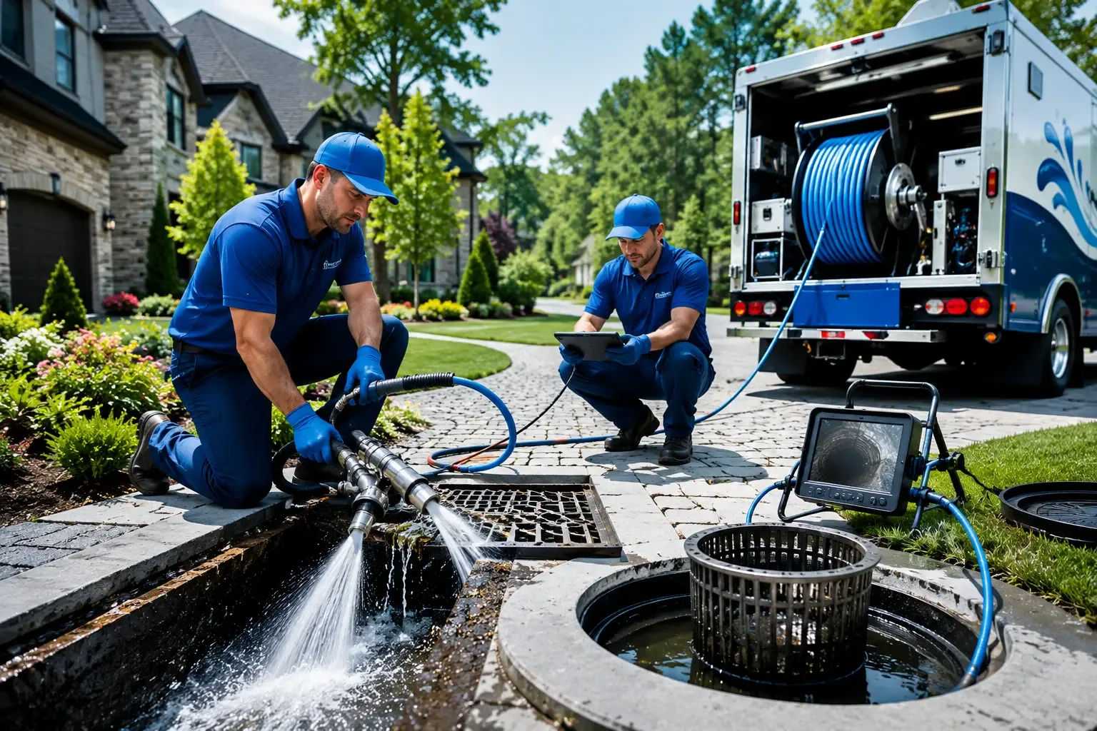 Local outdoor drain cleaning professionals in Lenora, KS